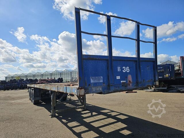 Flachbett FLANDRIA op 3/32 T /STEEL SUSPENSION /BPW DRUM / CONTAIN...