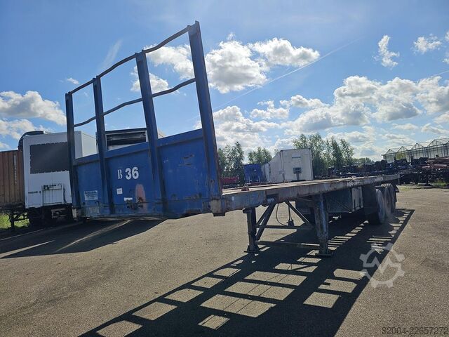 Flachbett FLANDRIA op 3/32 T /STEEL SUSPENSION /BPW DRUM / CONTAIN...