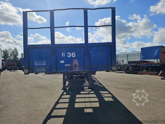 Flachbett FLANDRIA op 3/32 T /STEEL SUSPENSION /BPW DRUM / CONTAIN...