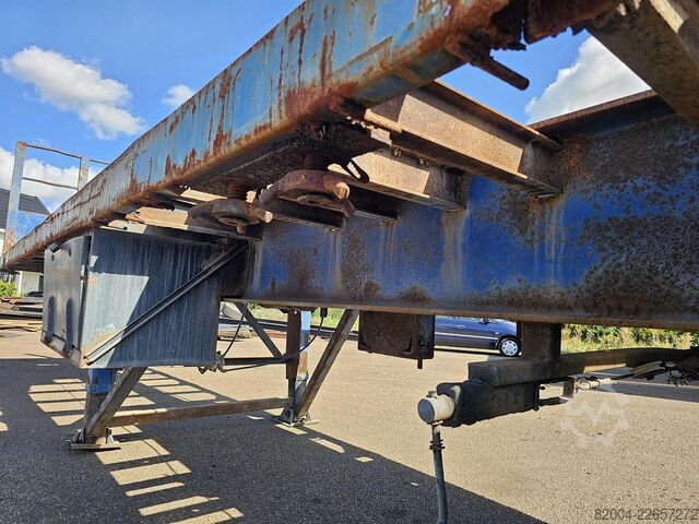 Flachbett FLANDRIA op 3/32 T /STEEL SUSPENSION /BPW DRUM / CONTAIN...