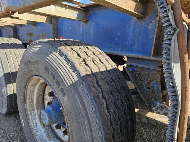 Επίπεδη πλατφόρμα FLANDRIA op 3/32 T /STEEL SUSPENSION /BPW DRUM / CONTAIN...