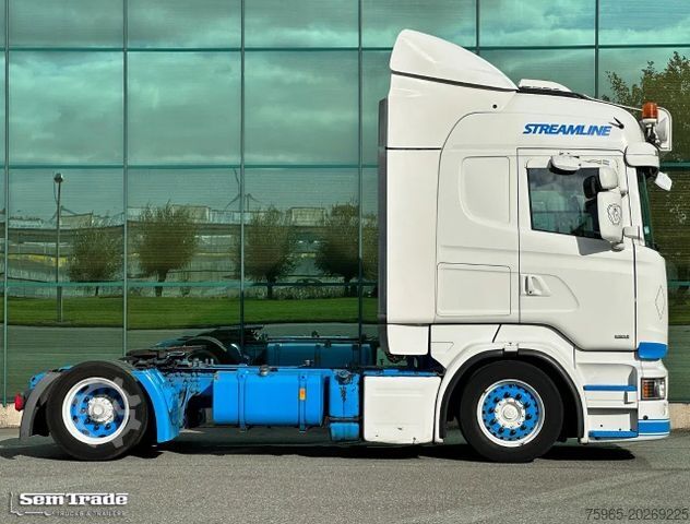 Volume trekker SCANIA R410 LOW DECK RETARDER FULL AIR 2x TANKS PARK CO