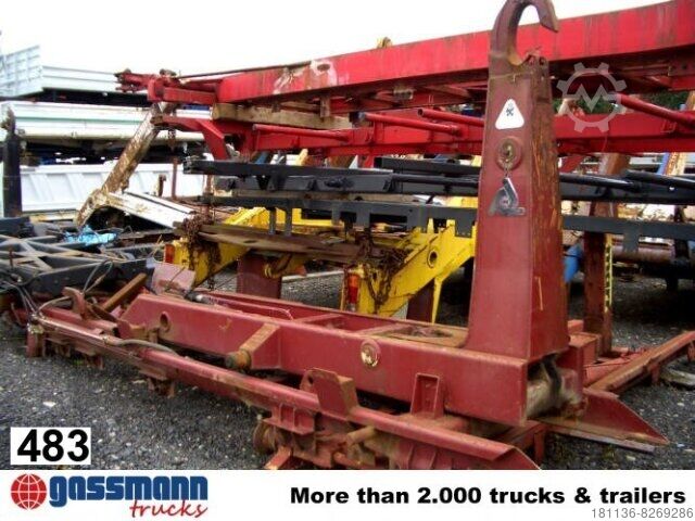 Kroghejselastbil Atlas - Abrollanlage