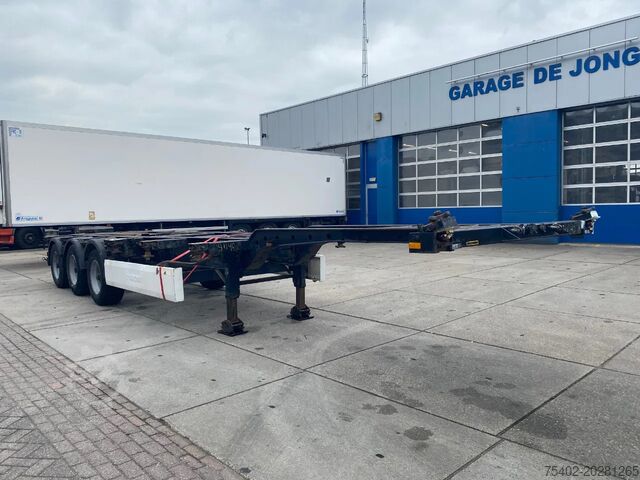 Konteyner taşımacılığı Krone SD 27 / Container Chassis / BPW + Disc / 1x Ext...