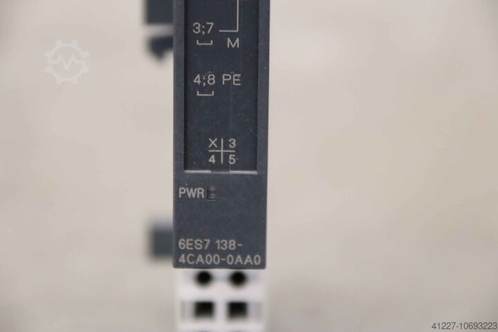Elektronikai modulok ET 200S 4 db Siemens 6ES7 138-4CA00-OAAO