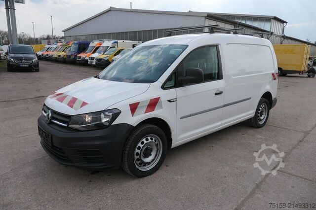 Κλειστό βαν Volkswagen Caddy Maxi 2.0 TDI 4Motion 2-Sitzer Klima Tempomat AHK Werkstatteinbauten COC