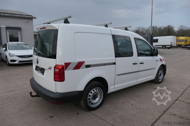 Κλειστό βαν Volkswagen Caddy Maxi 2.0 TDI 4Motion 2-Sitzer Klima Tempomat AHK Werkstatteinbauten COC