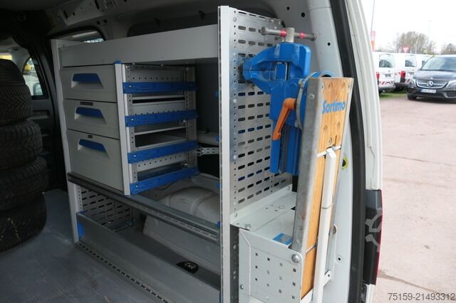 Κλειστό βαν Volkswagen Caddy Maxi 2.0 TDI 4Motion 2-Sitzer Klima Tempomat AHK Werkstatteinbauten COC