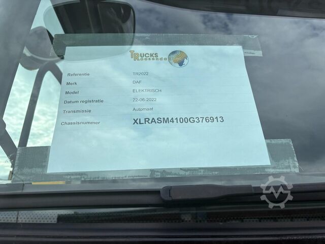 Gesloten bak DAF ELEKTRISCH + 32912 KM + 6X2 + LIFT/STUUR AS + R...
