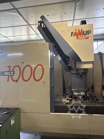 Pionowe centrum obróbcze FAMUP MCX 1000