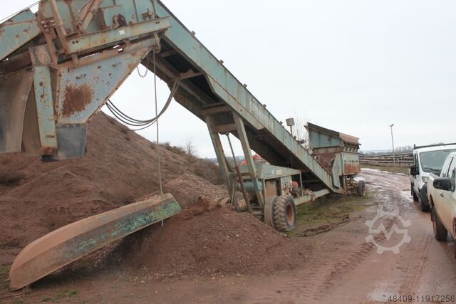 Zeefinstallatie Powerscreen Commander 1800