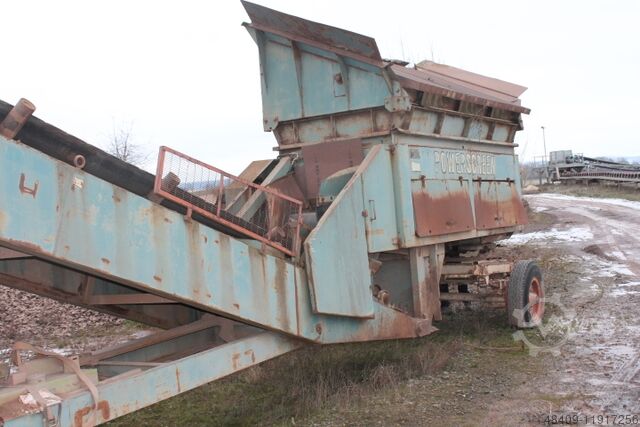 Zeefinstallatie Powerscreen Commander 1800