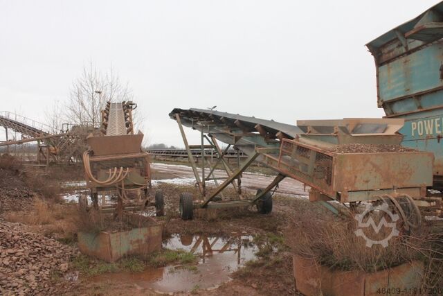 Zeefinstallatie Powerscreen Commander 1800