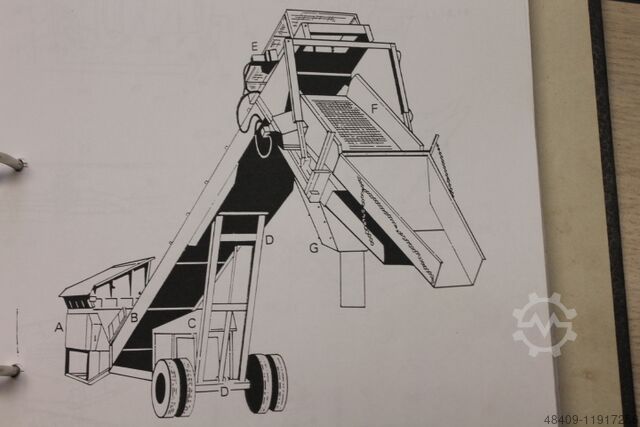 Zeefinstallatie Powerscreen Commander 1800