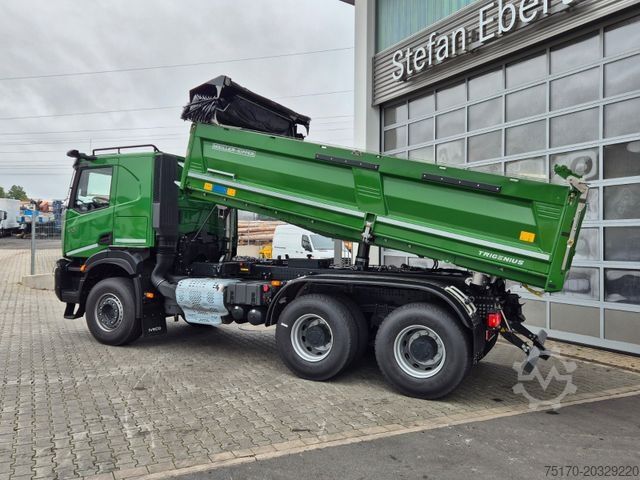 Dreiseitenkipper LKW IVECO AT300X54Z HR OFF Bordmatik AHK Intarder