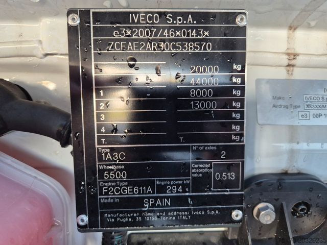 Skříňový nákladní automobil IVECO AT190S40/FP Böse Schwenkwand LBW AHK