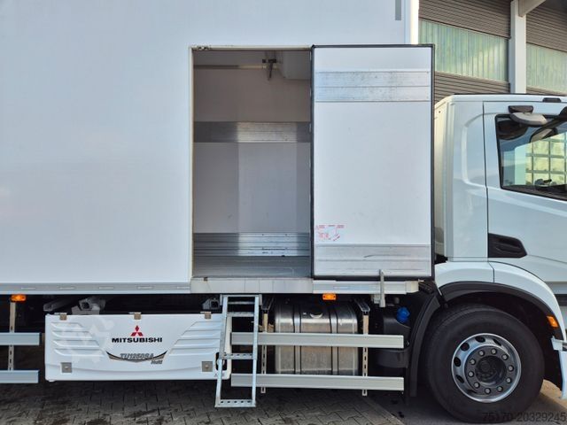 Refrigerated truck IVECO AD190S40/FP Lamberet Mitsubishi LBW Tür AHK
