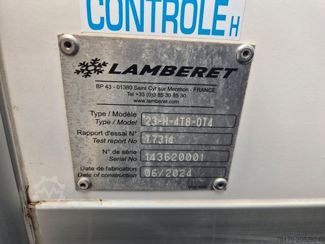 Refrigerated truck IVECO AD190S40/FP Lamberet Mitsubishi LBW Tür AHK