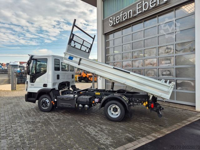 Trostrani kiper kombi IVECO Eurocargo ML80E21 Meiller 2x AHK 3 Sitze Klima