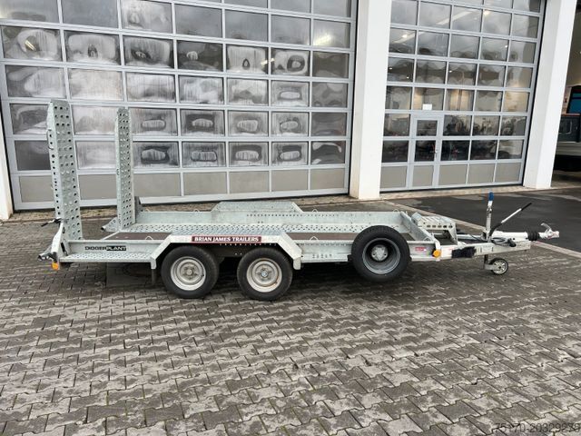 Poluprikolica za niskopodni prevoz BRIAN JAMES TRAILERS Cargo Digger Plant 2 / Länge 3.700mm / 3.500kg