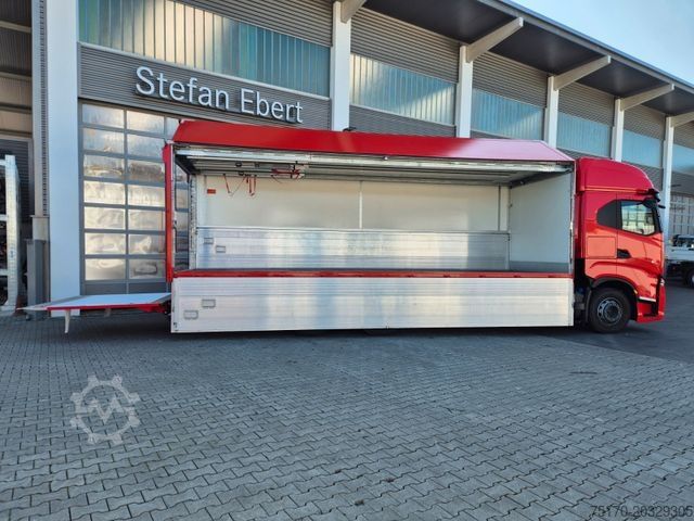 Kamion za prevoz pića IVECO AS260S50Y/FS Schwenkwand LBW 2xAHK CAM Intarder