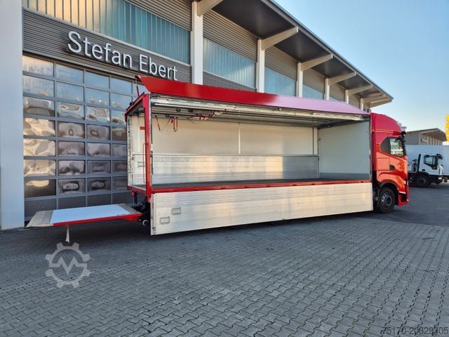 Camião de bebidas IVECO AS260S50Y/FS Schwenkwand LBW 2xAHK CAM Intarder