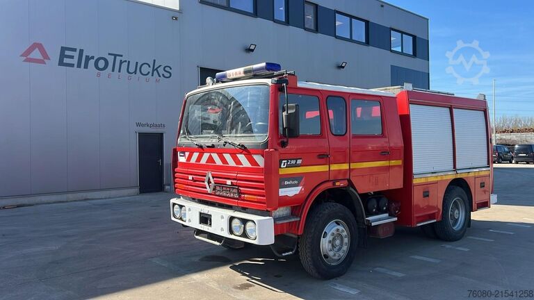 Fire truck Renault G 230 Manager (85.000 KM !!!! / LAMES / GRAND P...