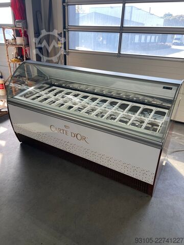 ISA PRO VG - 24 vitrine de sorvete vitrine refrigerada ISA Professional 24