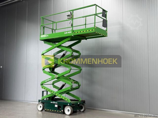 Schaarlift Sky Jack SJ III 4626 Nieuwe Keuring