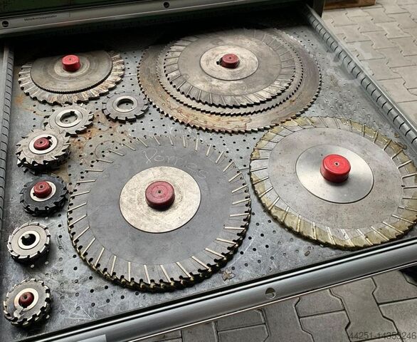 Ladekast met snijgereedschap Lista Schubladenschrank mit Zerspanwerkzeug