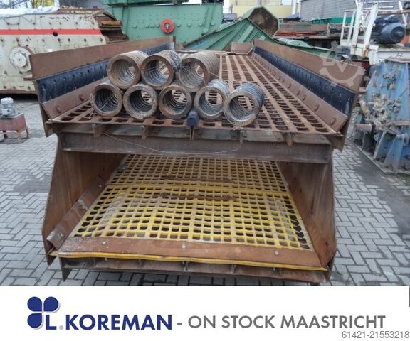 Sorteringsmaskin IFE 20/60-2 IFE Surface: 6000 x 2000 mm – 2 Deck Screening machine IFE 20/60-2