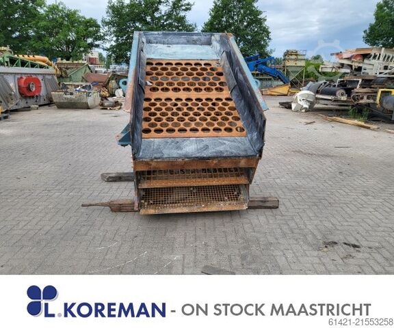 Siktmaskin Svedala 12/20-3 Svedala Type: VFOM 20/12 Surface:  Screening machine Svedala 12/20-3