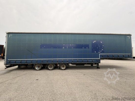 Reboque de plataforma rebaixada WECON LPRS 24, 06VLS, SAF-ACHSEN, SCHWANENHALS MIT AUFFAHRRAMPEN