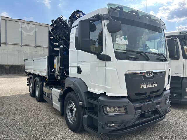 Kamyon üzerine monte vinç MAN TGS 26.480