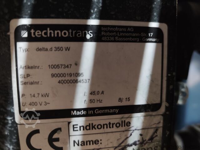 Recirculatie-eenheid voor bevochtigingsoplossing Technotrans delta.d 350W