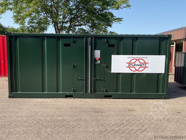 Contentor Caterpillar Western House, mobile fuel tank. 21.000 liter. ...