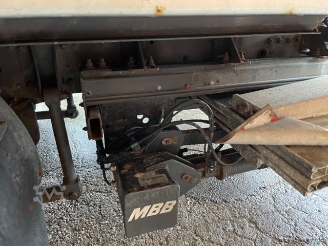 Plattewagen met zeil DAF FA XF 105.460 Pritsche Plane Flügetüre Bj 2008