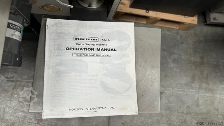 Diverse Horizon GM 5 Spine taping machine