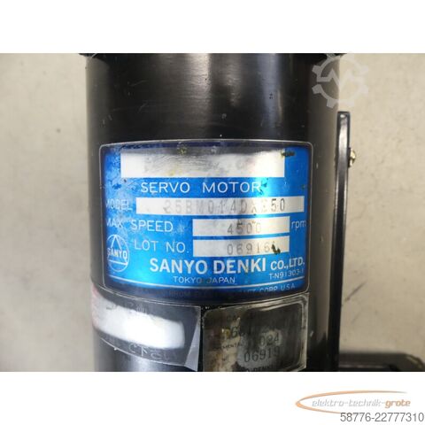 řídicí jednotka Sanyo Denki 25BM014DXE50 / 06916 Servomotor - 4500 rpm
