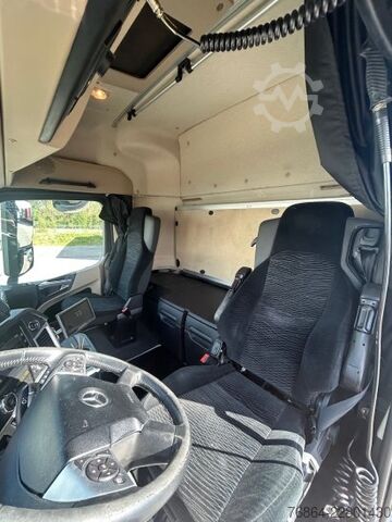 Tipvogn MERCEDES-BENZ ACTROS 2551 L 6X2 LENK-LIFTACHSE, HIAB-LIFT 2019, E6, RETARDER, CB-FUNK