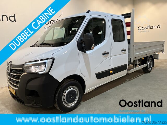 Platformwagen dubbele cabine Renault Master 2.3 dCi 145 PK L3 DC Dubbel Cabine Open ...