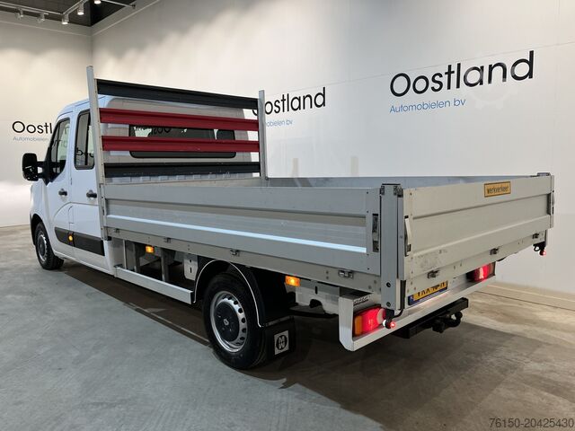 Platformwagen dubbele cabine Renault Master 2.3 dCi 145 PK L3 DC Dubbel Cabine Open ...