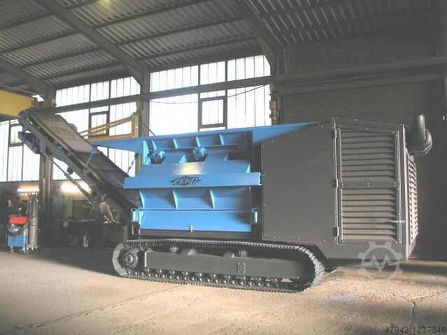 Mobiele pre shredder ZENO ZDV 2500x2000