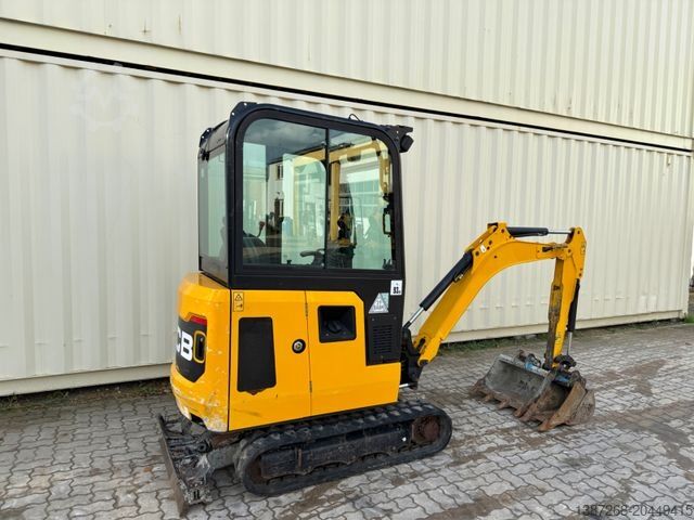 Mini-excavator JCB 16C-1 /2020 BJ/750 H/verbr. Laufwerk/3xLöffel