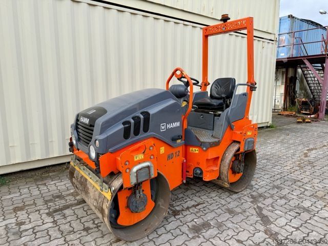 Cilindru compactor cu tambur simplu HAMM HD12VV / 2018 BJ / 596 H