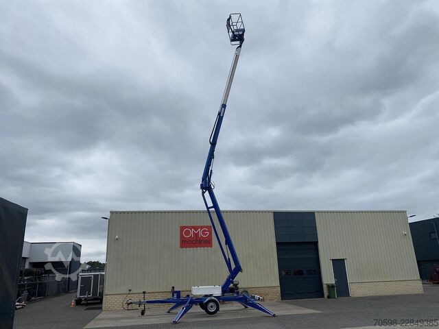 2002 Niftylift 170 HDE, prikolica podizna platforma, 17 metara Niftylift 170 HDE, Aanhanger hoogwerker, 17 meter