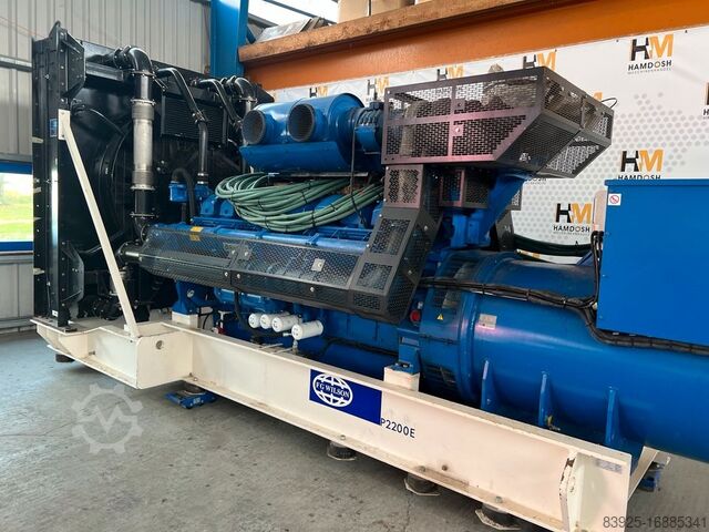 Gerador de energia de emergência Notstromaggregat Perkins 2200 KVA Stromaggregat Stromerzeuger