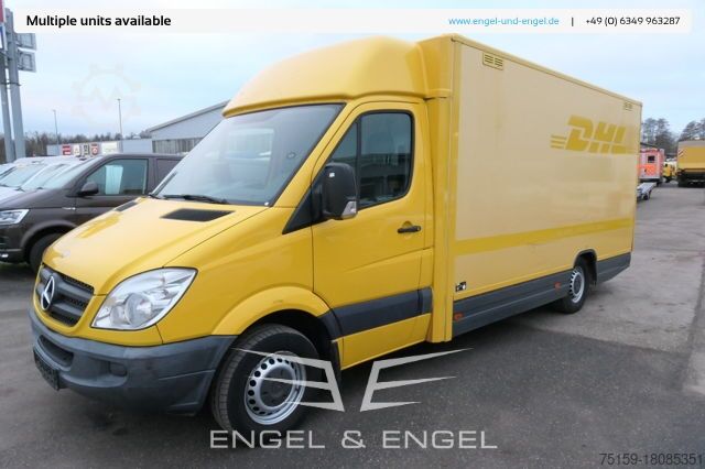 Furgon skrzyniowy mercedes-benz SPRINTER 310 CDI MAXI EURO-5 KOFFER REGALE KAMERA DURCHGANG