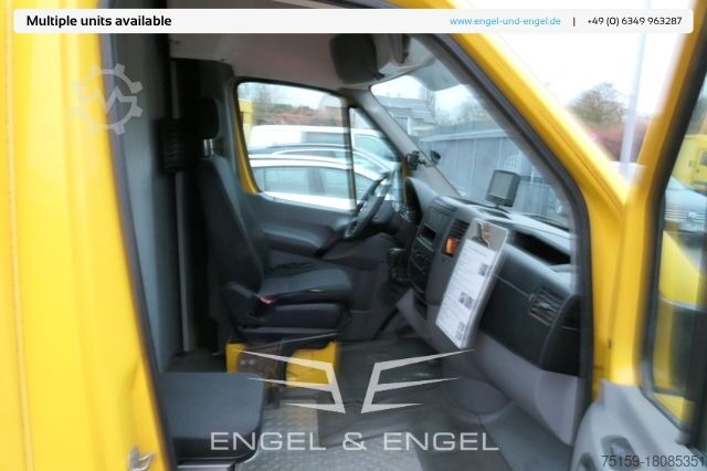 Furgon skrzyniowy mercedes-benz SPRINTER 310 CDI MAXI EURO-5 KOFFER REGALE KAMERA DURCHGANG