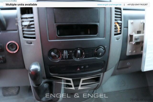 Furgon skrzyniowy mercedes-benz SPRINTER 310 CDI MAXI EURO-5 KOFFER REGALE KAMERA DURCHGANG
